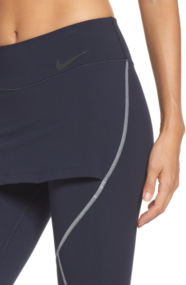 Nike Nordstrom x Nike Energy 2-In-1 Skirted Tights, Alternate, color,