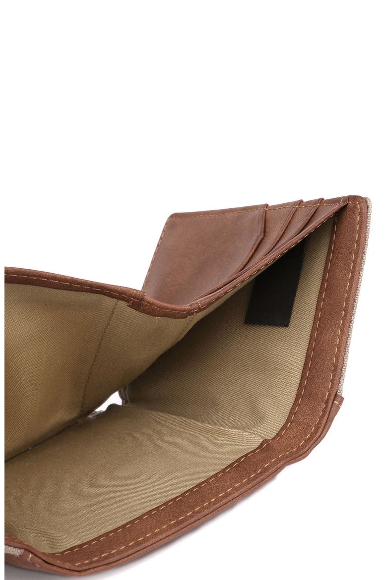 J.BUXTON Expedition II Huntington Gear RFID Three-Fold Wallet, Alternate, color, OLIVE