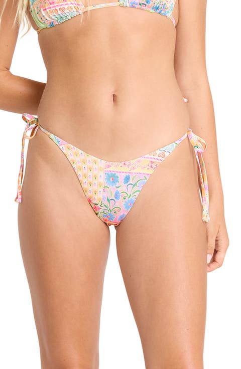 Love Crush Reversible Side Tie Bikini Bottoms