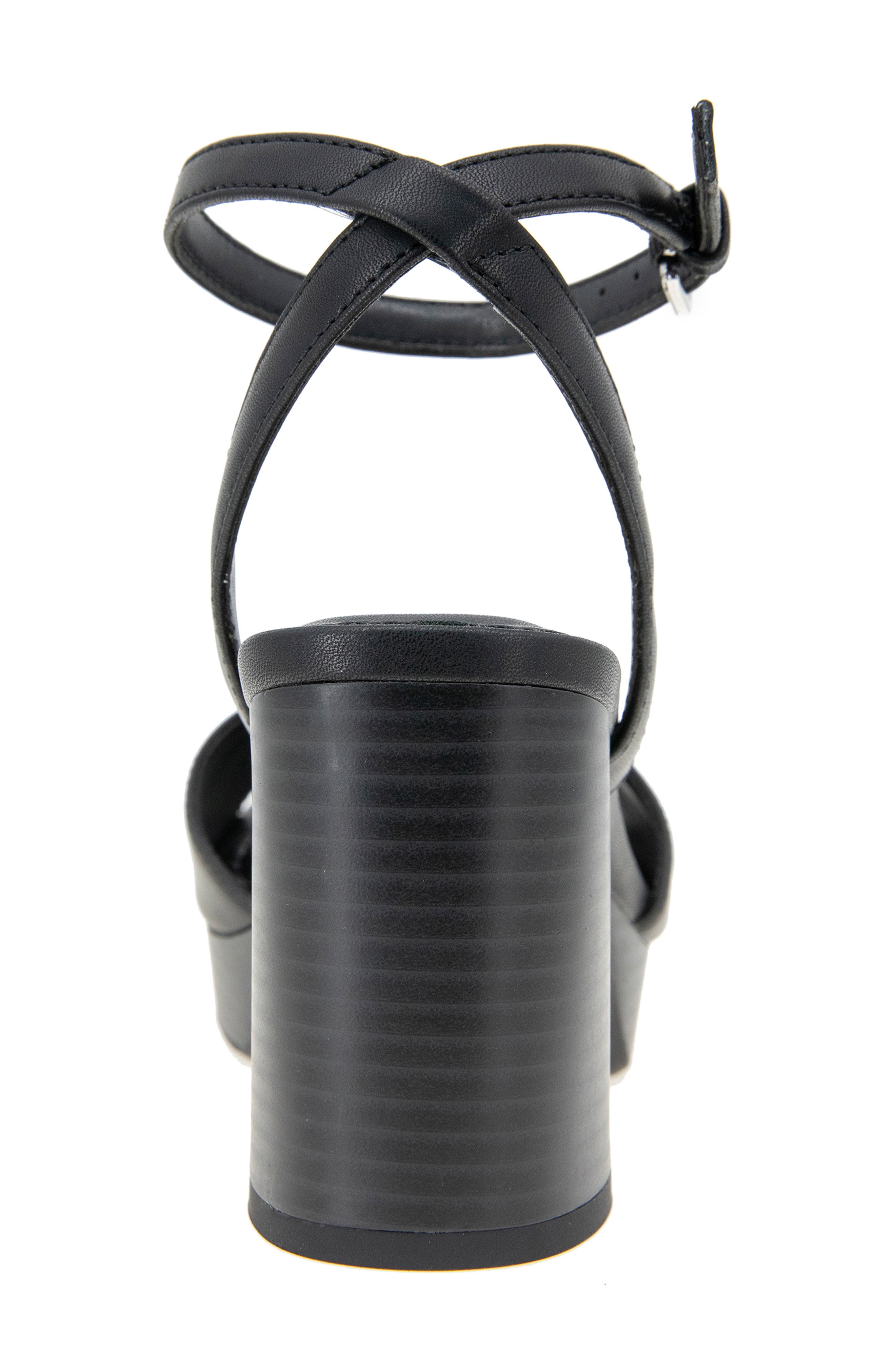 Reaction Kenneth Cole Ryanne Platform Sandal, Alternate, color, Black