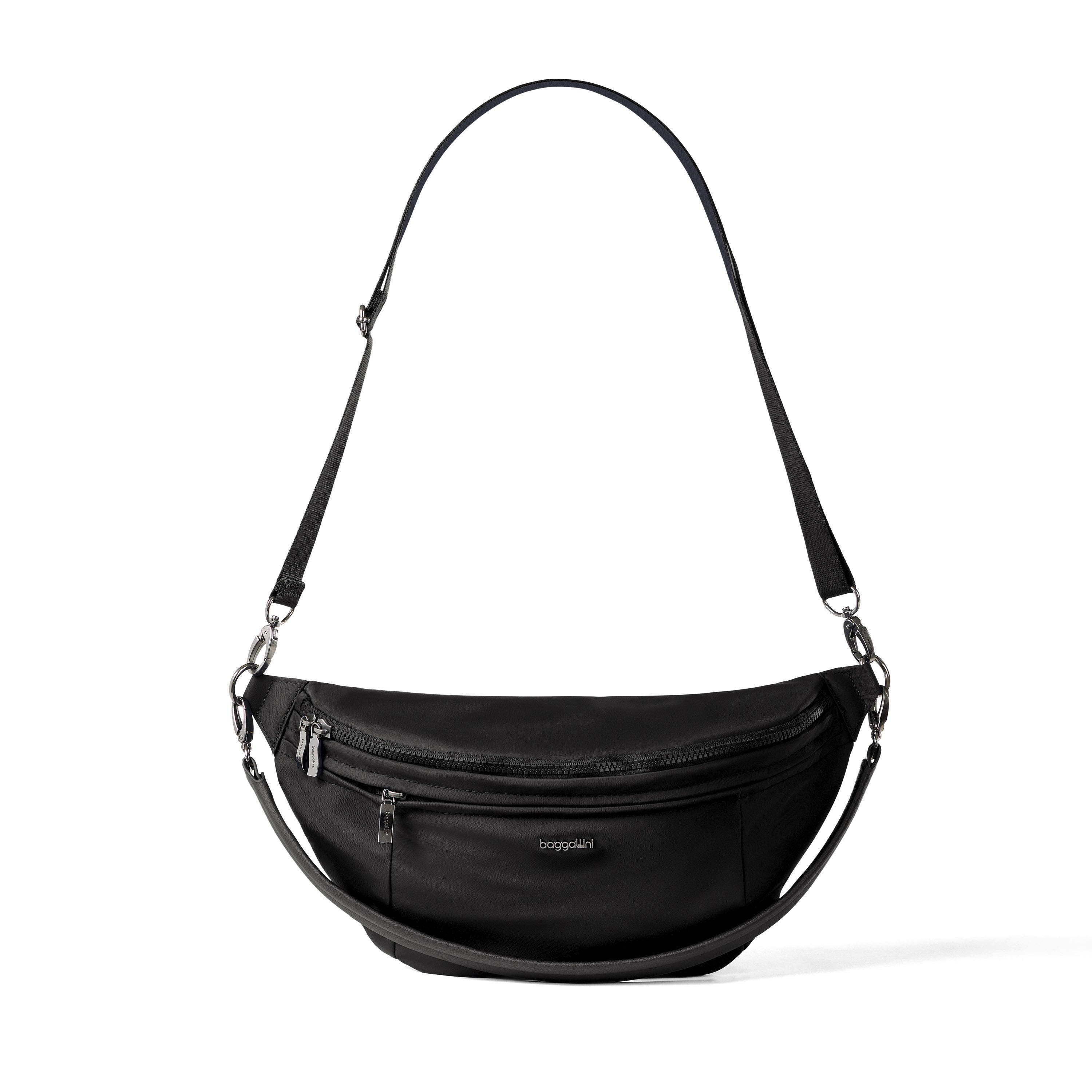 Stanton Crossbody Bag, Main, color, BLACK TWILL