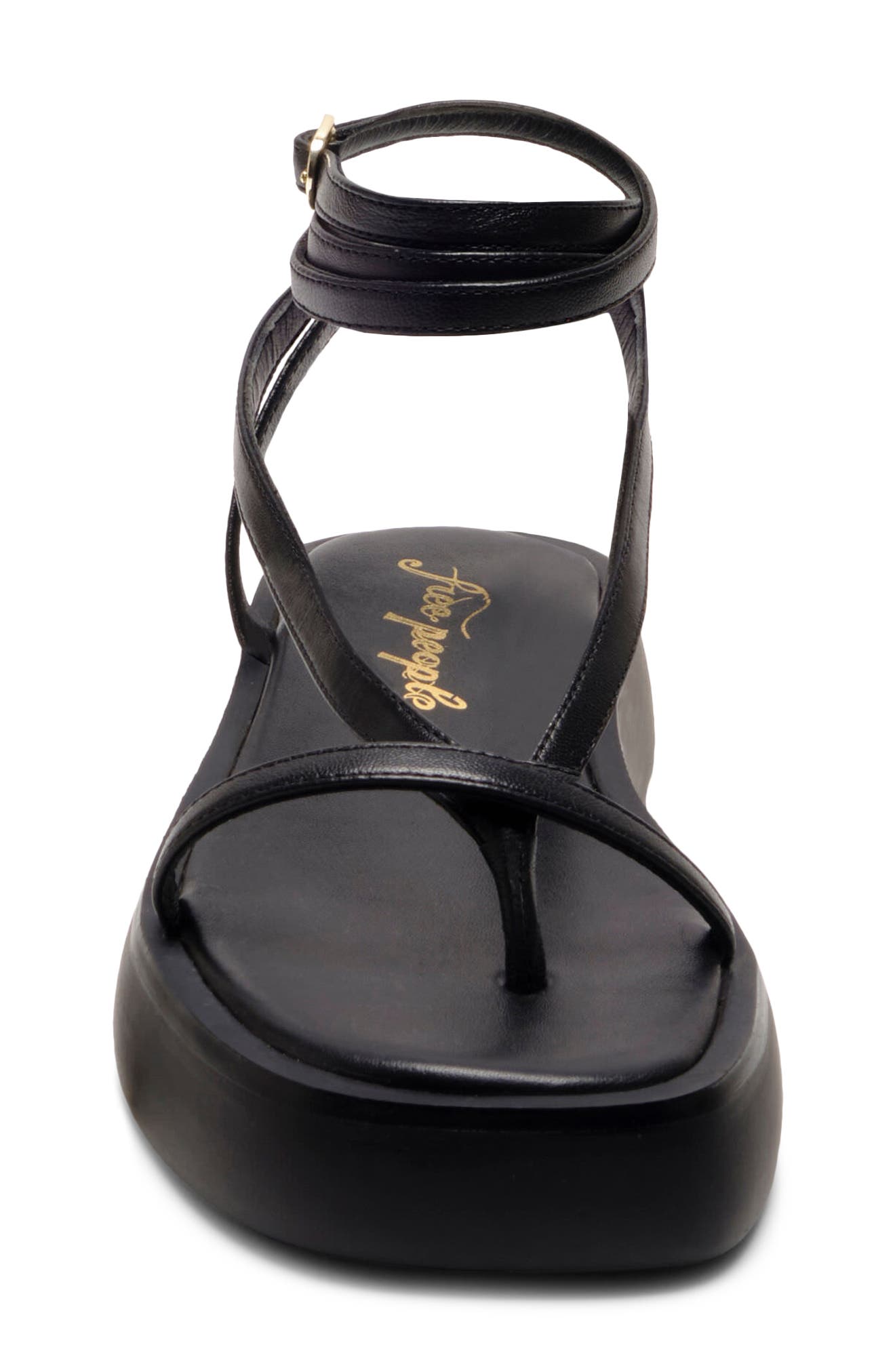 Free People Winnie Ankle Strap Platform Sandal, Alternate, color, 