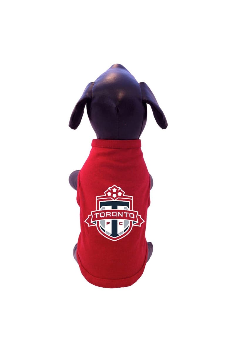 ALL STAR DOGS Red Toronto FC Pet T-Shirt, Main, color, Red