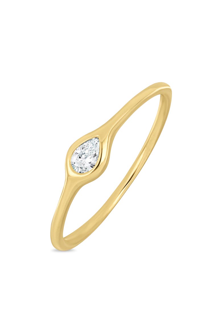 Monaco 18k Gold Diamond Stackable Ring, Main, color, 18KY