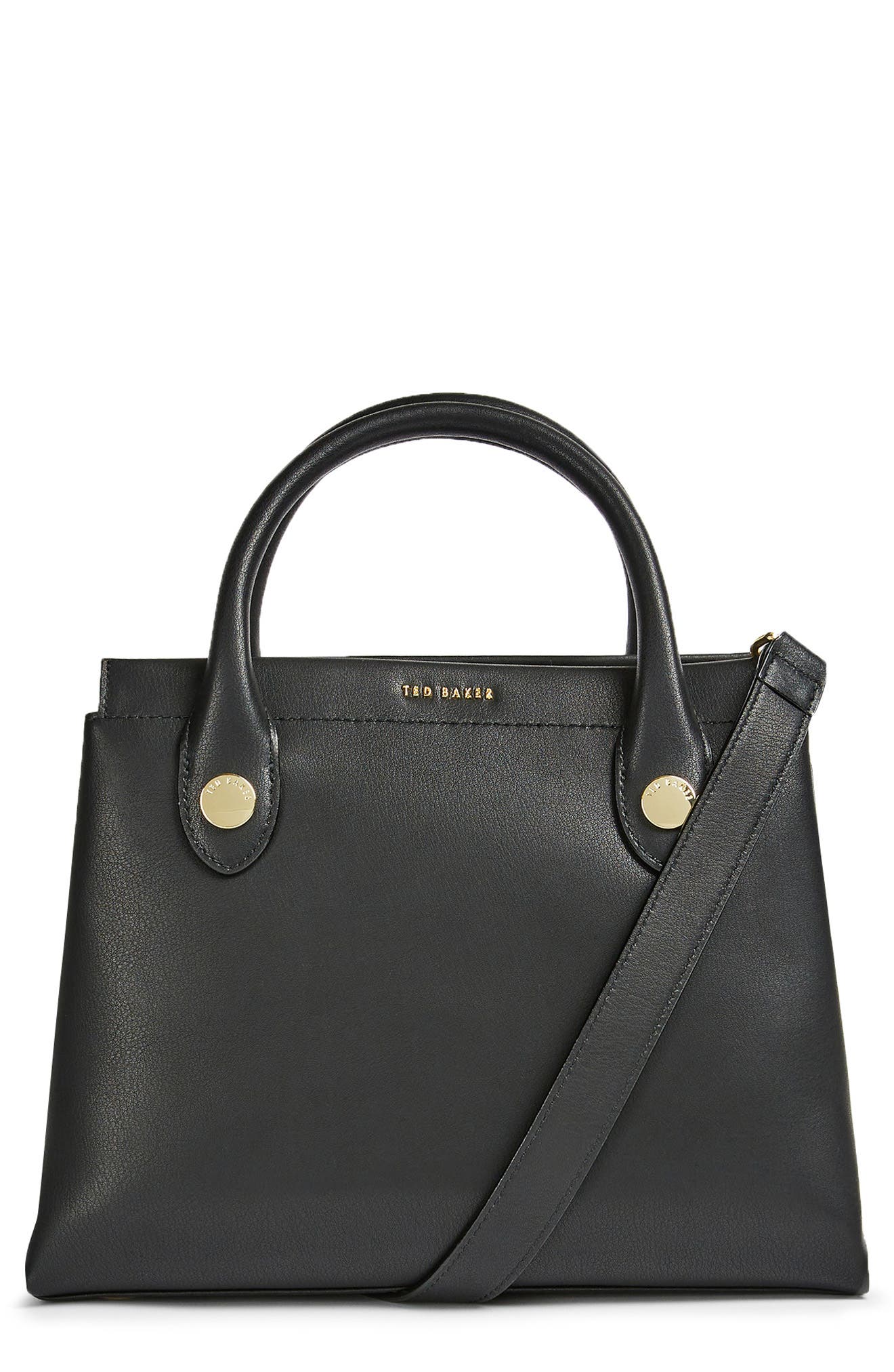 Ted Baker London Vinniy Mini Leather Tote, Main, color, 