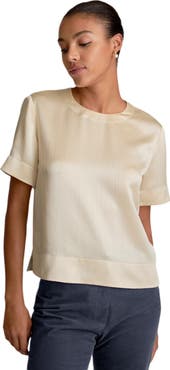 M.M.LaFleur Annika Plisse Top