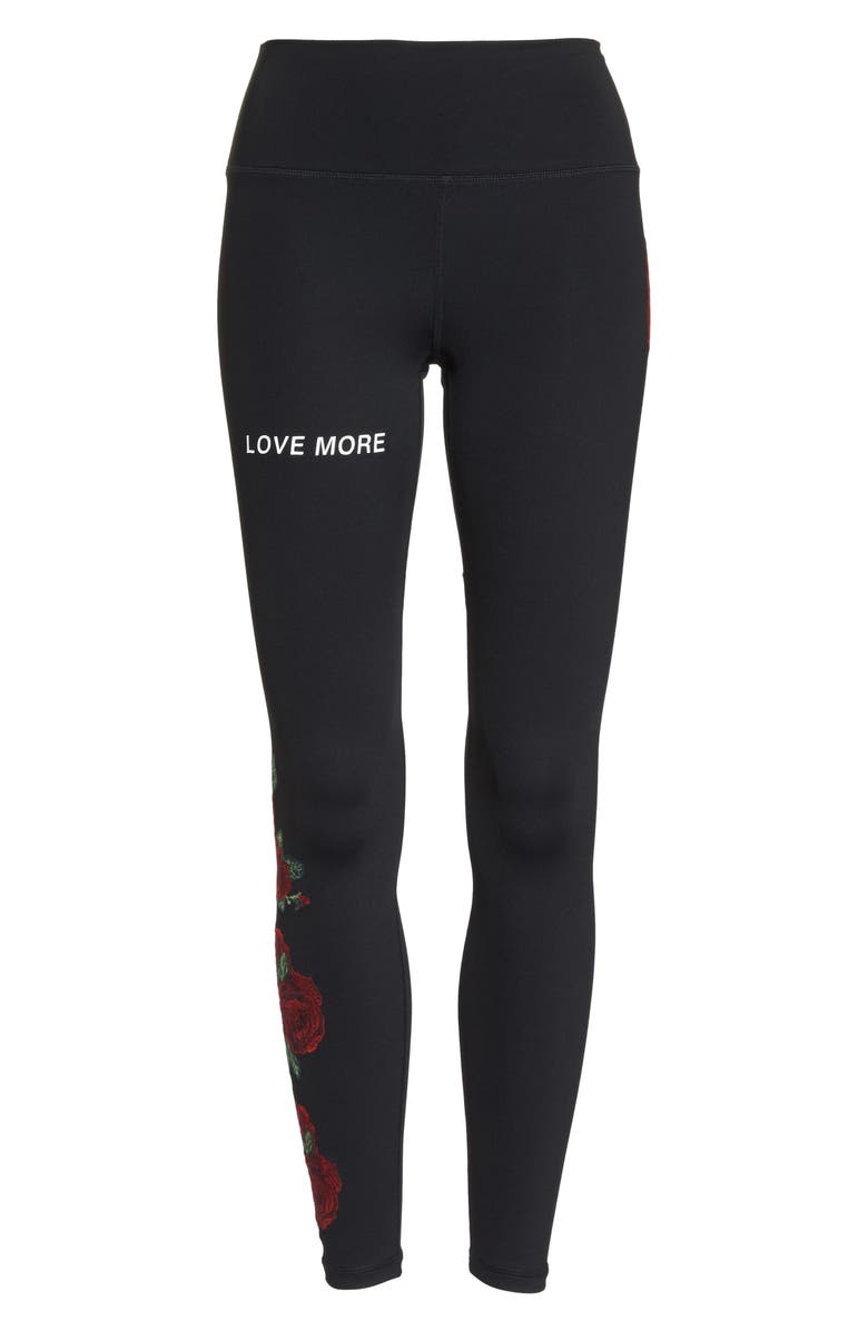 Spiritual Gangster Rose Perfect High Waist Leggings, Alternate, color, 