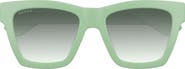Gucci 54mm Gradient Cat Eye Sunglasses