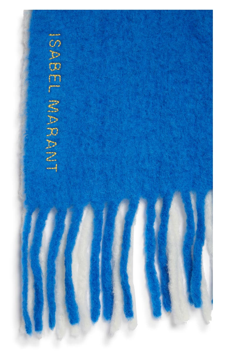 Isabel Marant Firna Ombré Alpaca Blend Scarf, Alternate, color, 