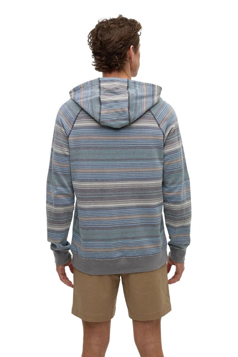 Woodrow Hoodie, Alternate, color, Graphite Multi Stripe