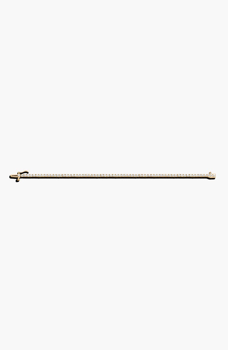 Aurate New York Classic Lab Grown Diamond Tennis Bracelet, Alternate, color, Yellow