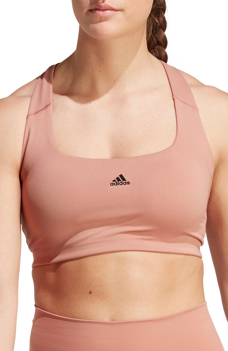 adidas Power Impact Sports Bra, Main, color, 