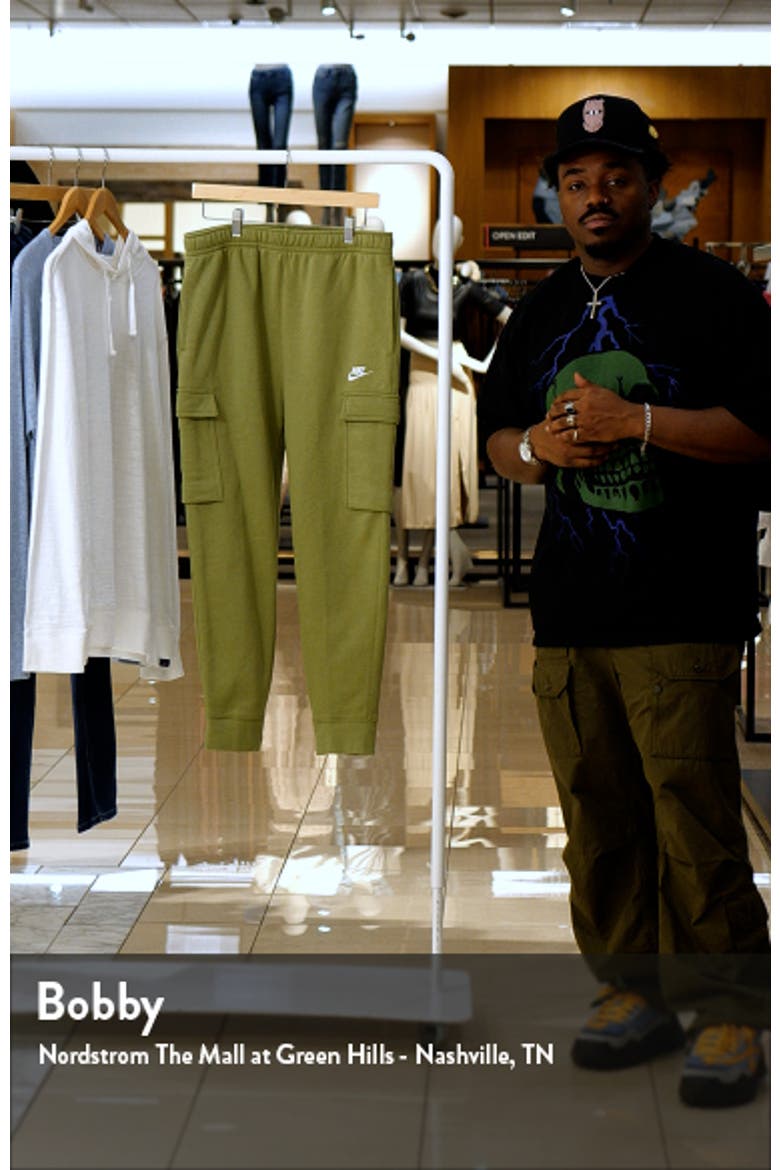 Club Fleece Cargo Pocket Joggers video