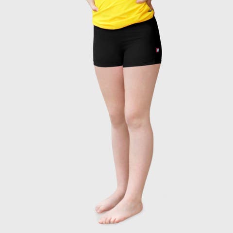 Girls UPF 50+ Printed Swim Boy Shorts (Toddler/Kids)