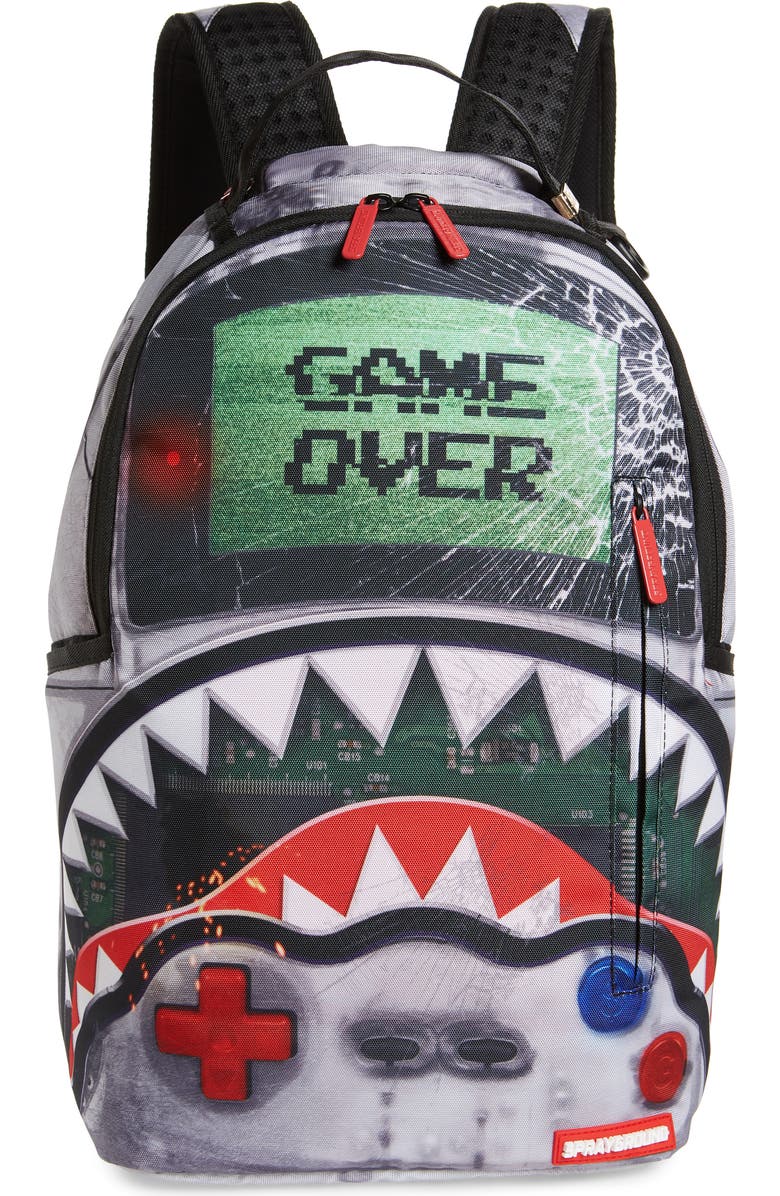 Sprayground Game Over Backpack, Main, color,