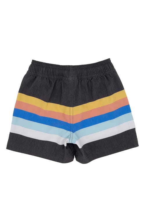 FEATHER 4 ARROW FEATHER 4 ARROW STRIPE SWIM TRUNKS