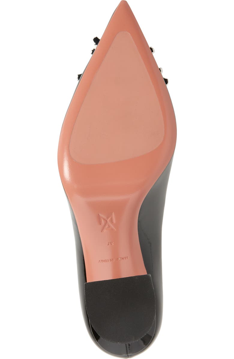 Amina Muaddi Begum Brooch Pointed Toe Pump, Alternate, color,