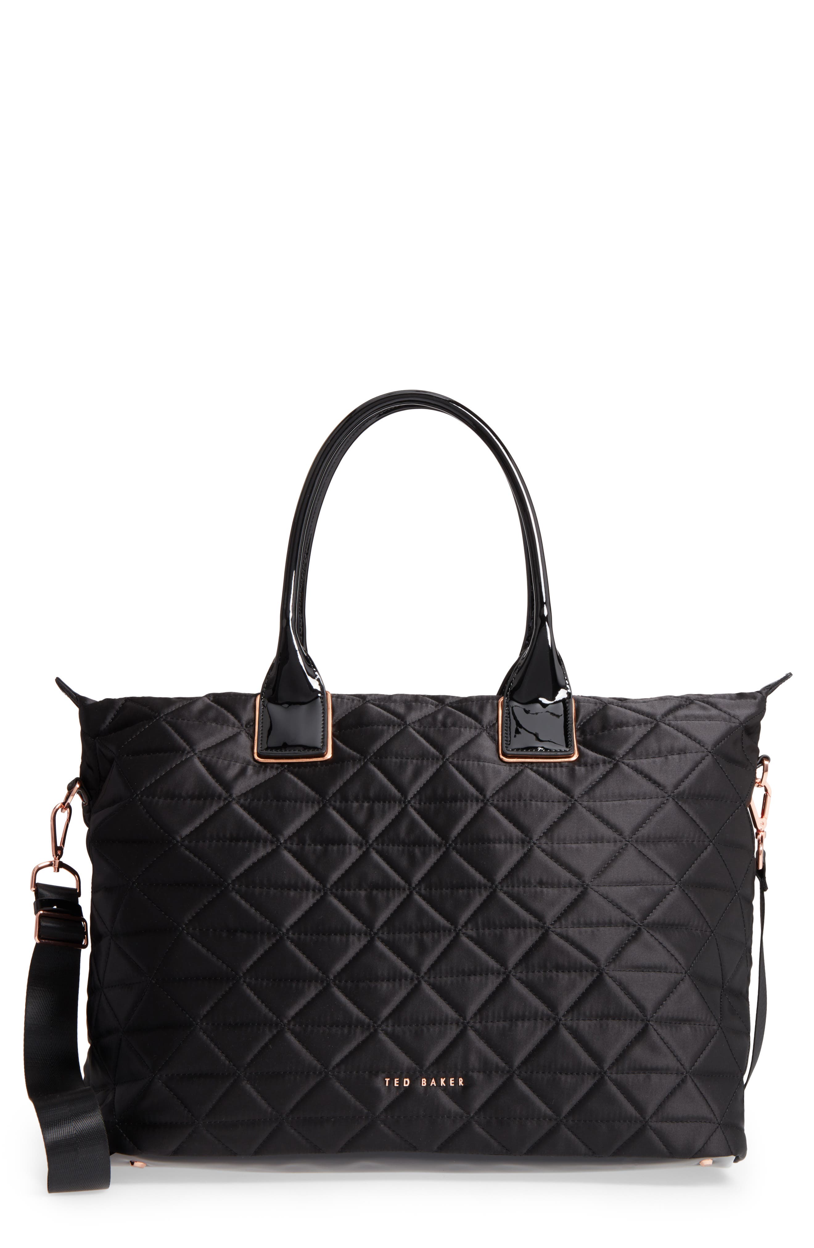 Ted Baker London Large Hilksi Quilted Tote, Main, color, 