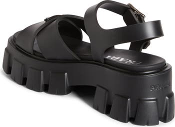 Prada Monolith Platform Sandal (Women) | Nordstrom