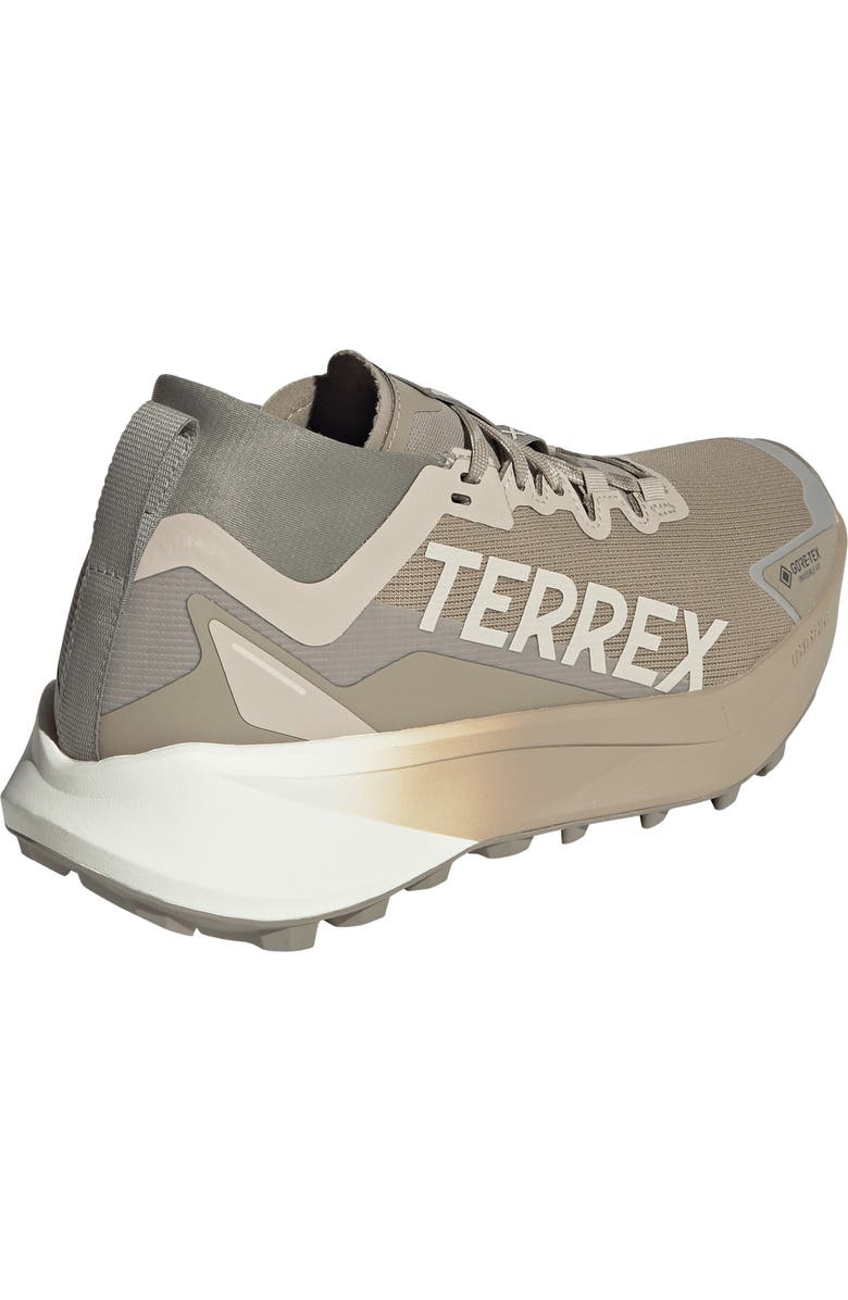 adidas Terrex Agravic Gore-Tex<sup>®</sup> Trail Running Shoe, Alternate, color, Blanch Cargo/ Alumina/ Beige