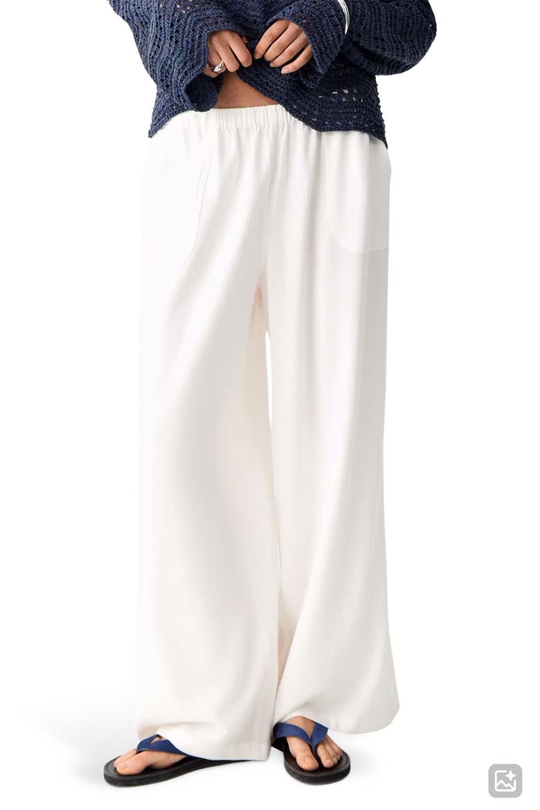 Straight-Leg Pants, Main, color, OFF WHITE