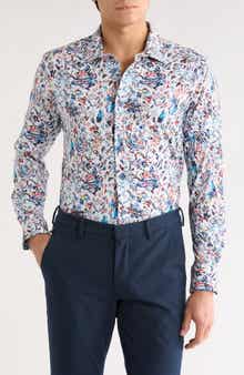 Robert Graham Gabe Stretch Button Up Shirt