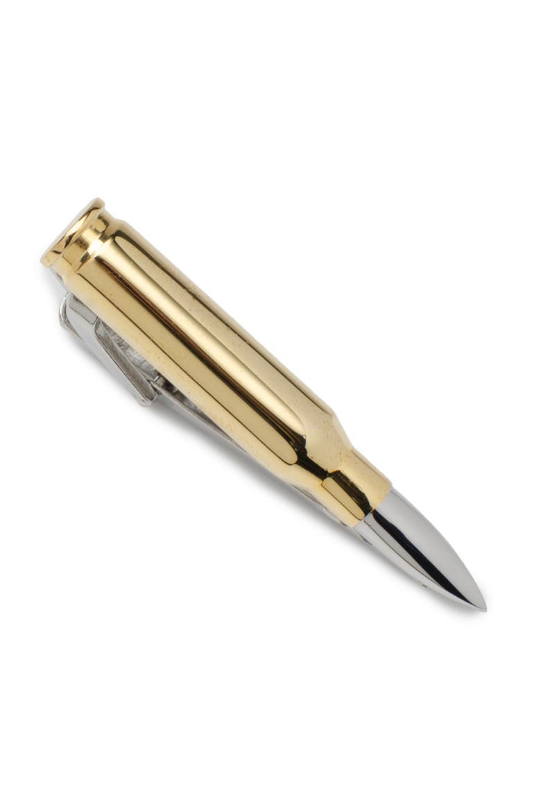 ALTR/EGO .50-Caliber Bullet Tie Clip, Alternate, color, SILVER