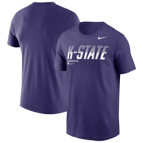 Men's Nike Purple Kansas State Wildcats 2026 Sideline Wordmark Legend Dri-FIT T-Shirt