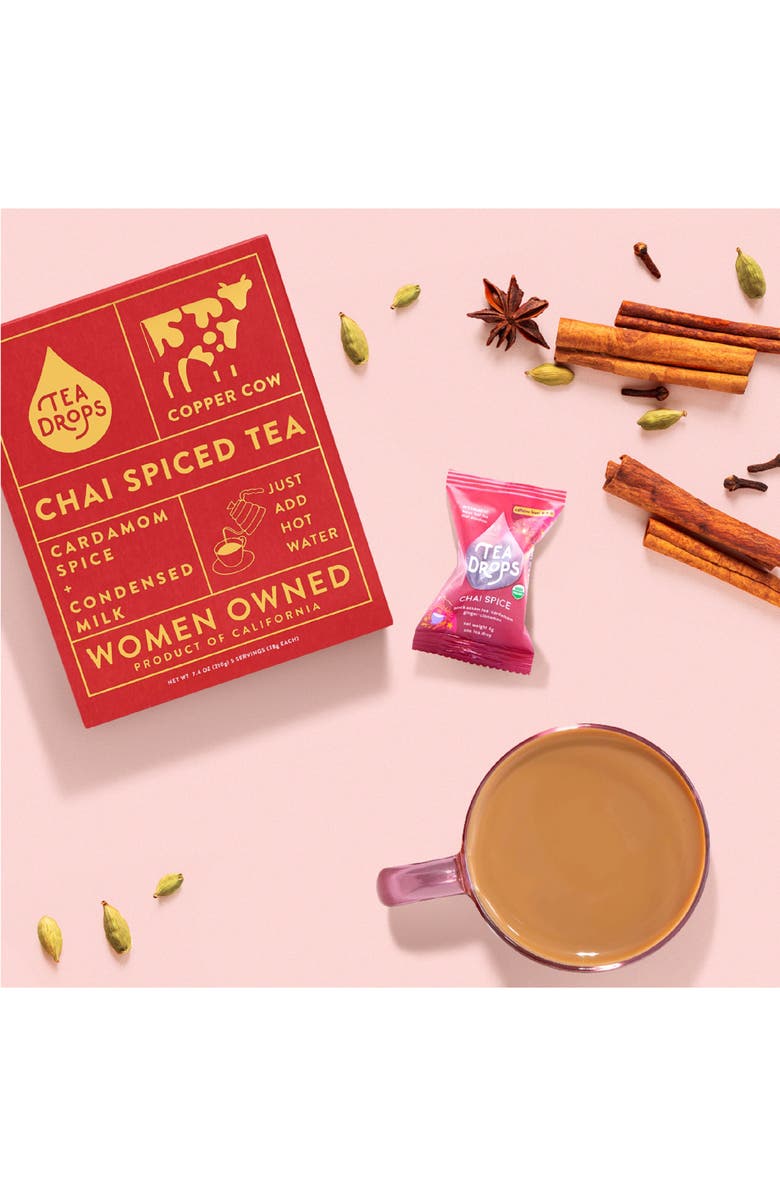 Copper Cow Coffee Thai Tea 5-Pack Kit, Alternate, color, 