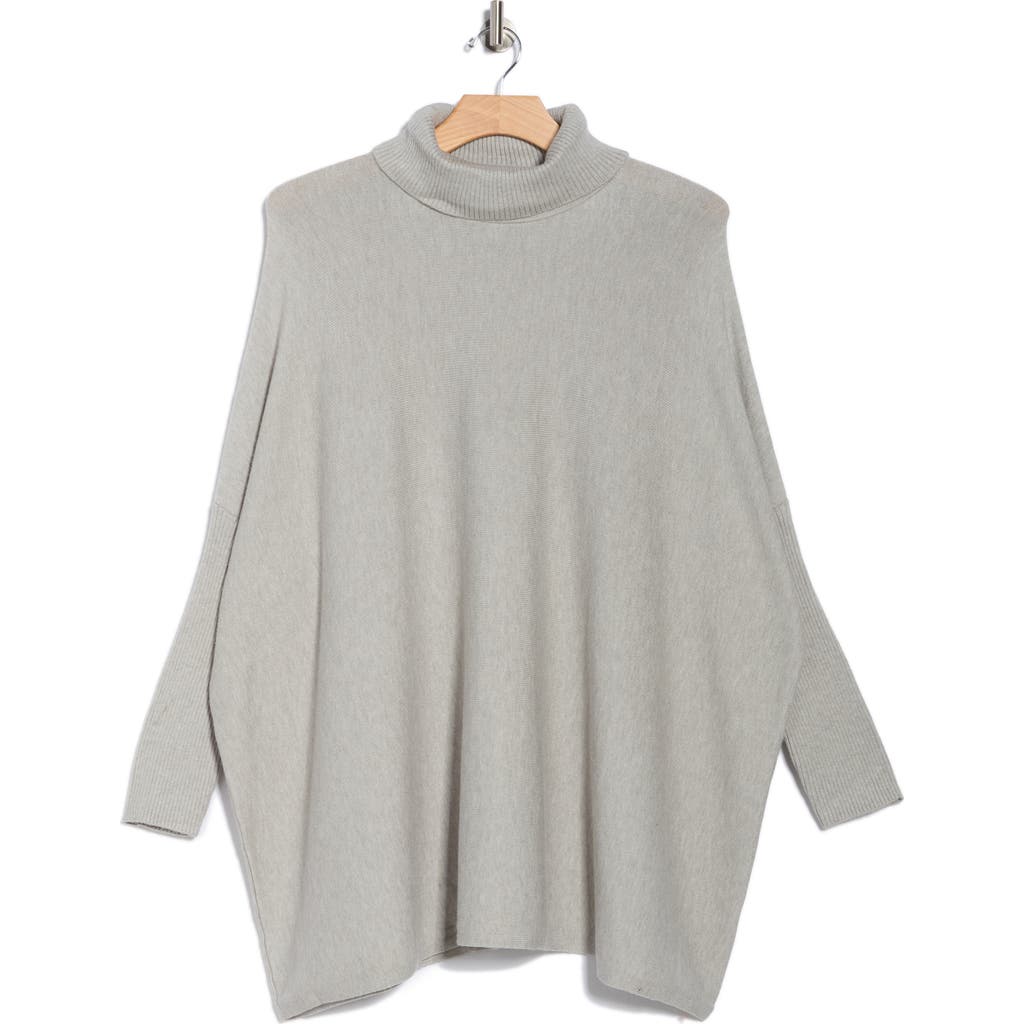 Joseph A Oversize Turtleneck Sweater In Gray