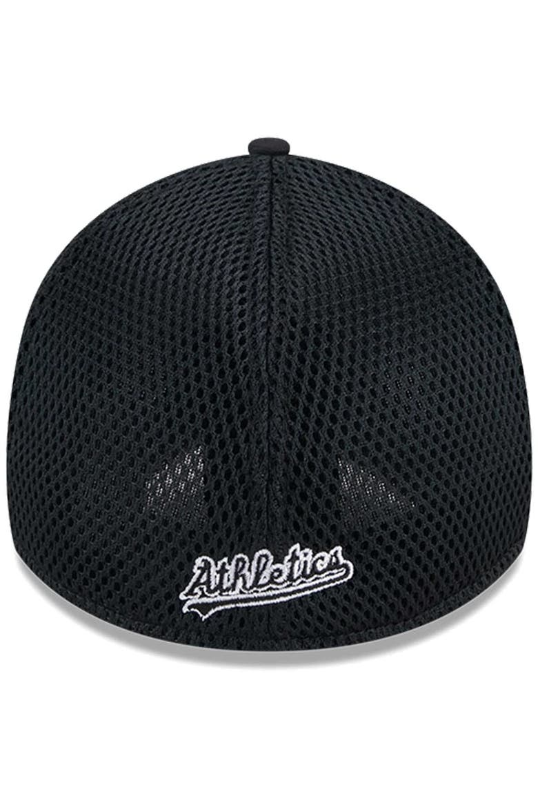 Men's New Era Athletics Neo 39THIRTY Flex Hat, Alternate, color, Black