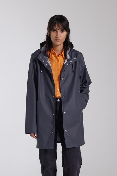 Stutterheim Stockholm Lightweight Raincoat In Gray