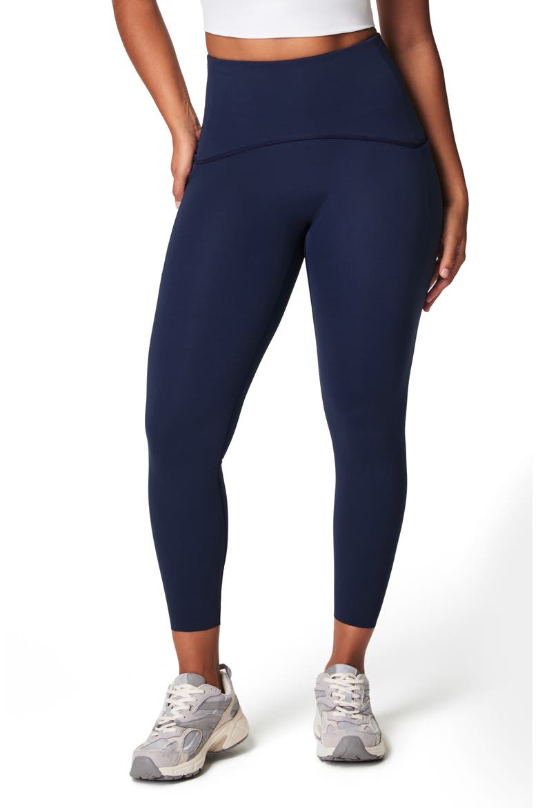 SPANXshape™ Booty Boost® Side Pocket Leggings, Main, color, TIMELESS NAVY