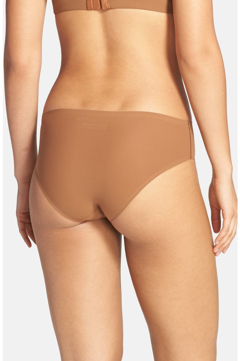 'The Brief' Mid Rise Briefs, Alternate, color, CINNAMON
