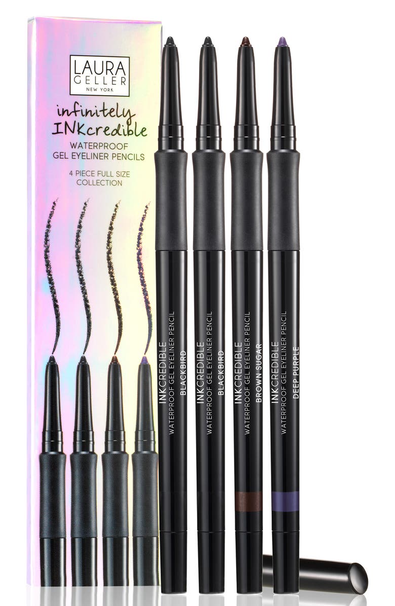 Laura Geller Beauty Full Size INKcredible Waterproof Gel Eyeliner Pencils, Alternate, color, 