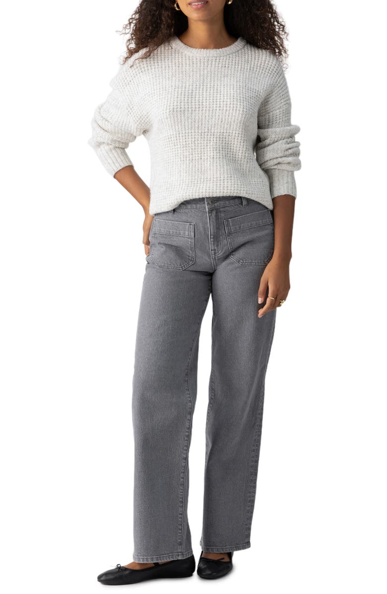 Sanctuary Snow Bunny Fuzzy Sweater, Alternate, color,