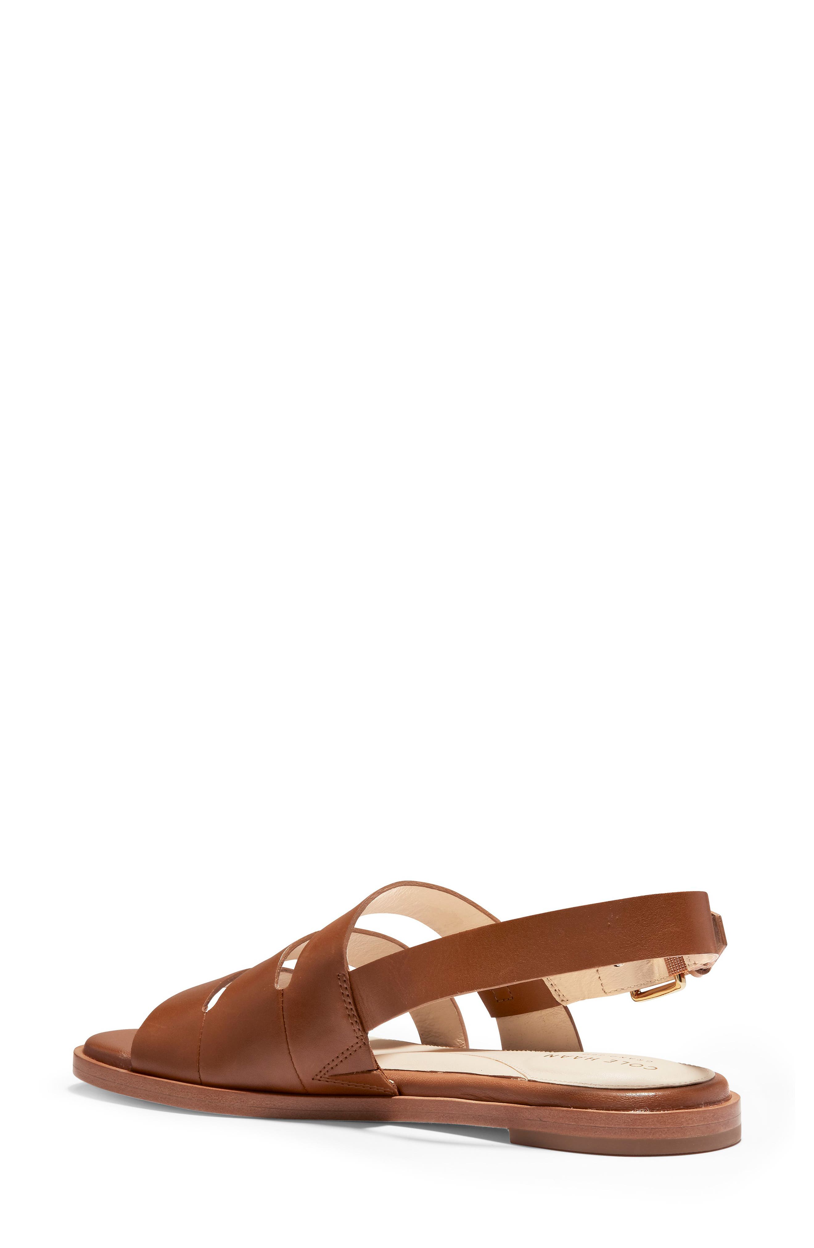 Anela Sandal, Alternate, color, TAN LEATHER