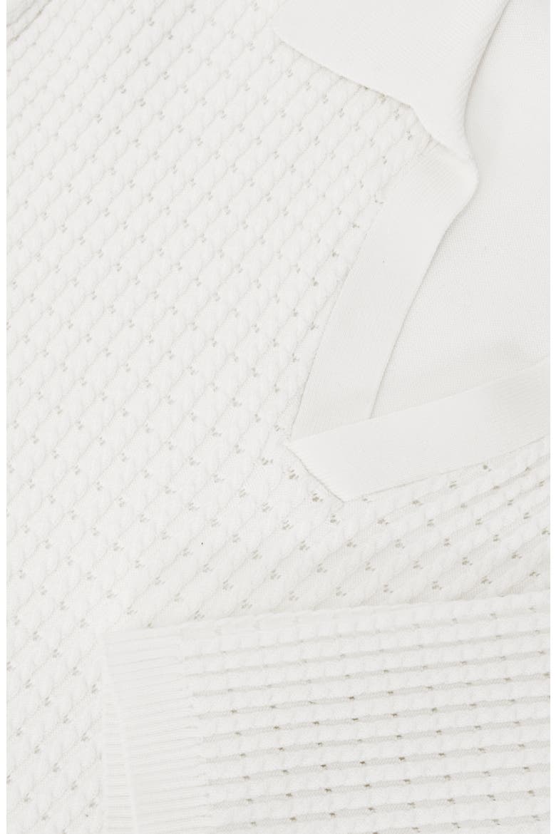 Merit Cotton Blend Polo, Alternate, color, WHITE