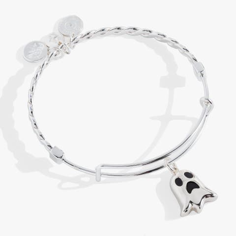 Ghost 'Only Here for the Boos' Textured Bangle