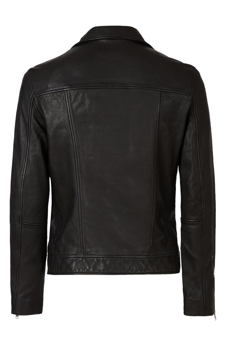AllSaints Tyson Leather Biker Jacket, Alternate, color, 