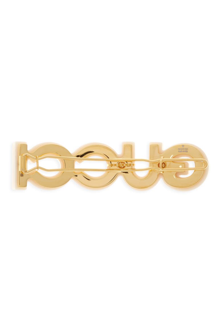 Resin Hair Clip, Alternate, color, WHITE