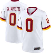 Nike Men's Nike Mike Sainristil White Washington Commanders Game Super Bowl Era Jersey