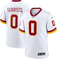 Nike Men's Nike Mike Sainristil White Washington Commanders Game Super Bowl Era Jersey