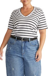 Universal Standard Light as Air V-Rex T-Shirt