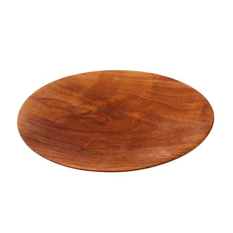 Teak Salad Plate
