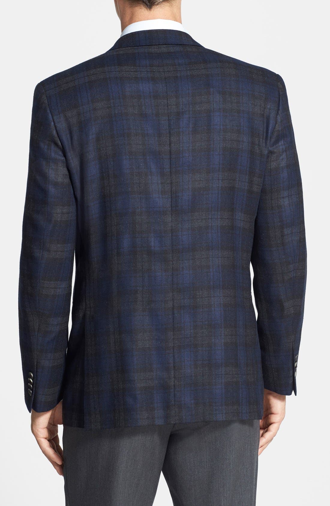 David Donahue 'Carey' Classic Fit Plaid Sport Coat (Men) | Nordstrom