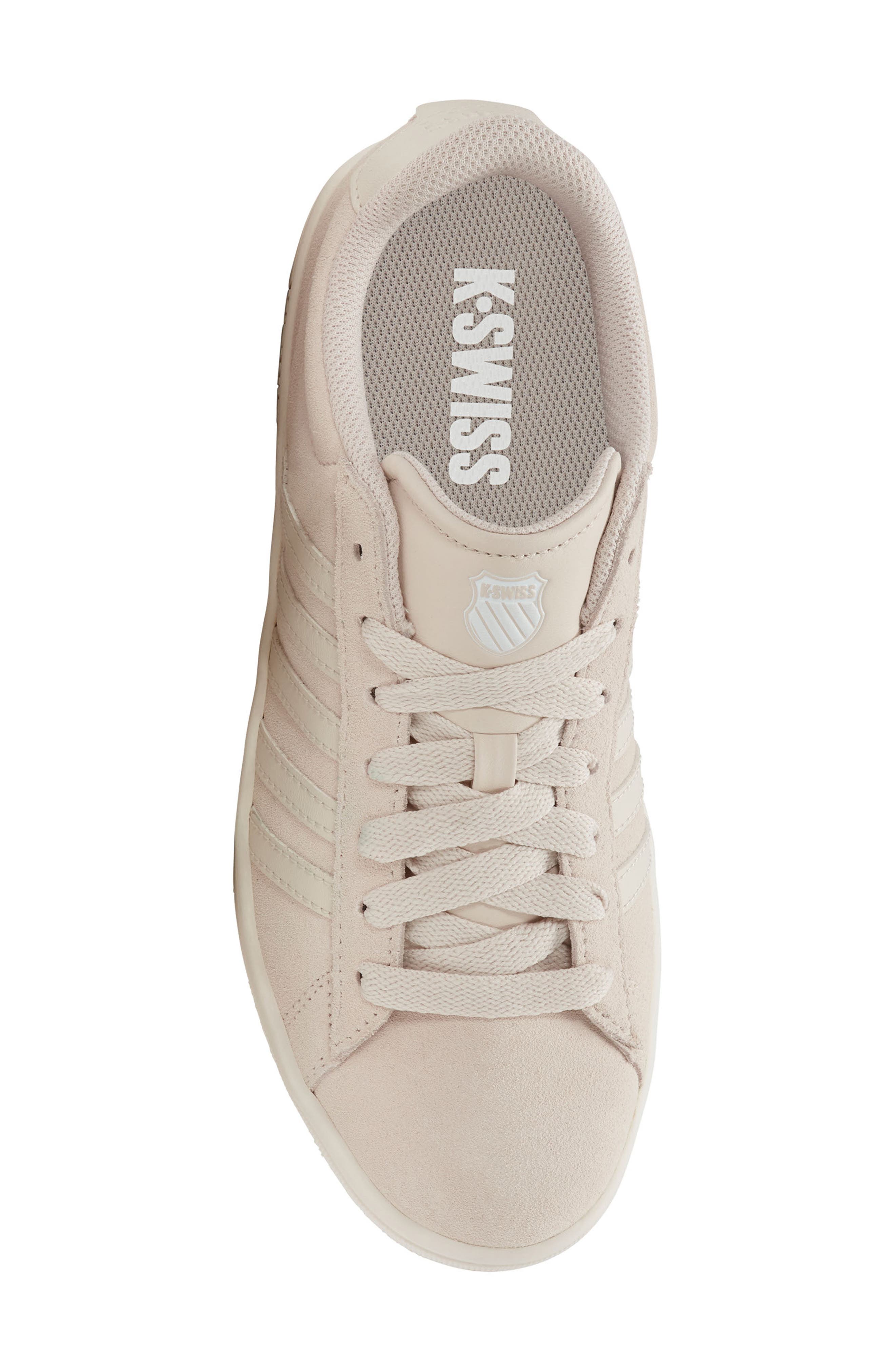 K-Swiss Court Tiebreak II Sneaker, Alternate, color, Crystal Gray/ Jet Stream-M