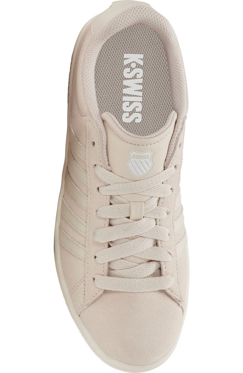 K-Swiss Court Tiebreak II Sneaker, Alternate, color, Crystal Gray/ Jet Stream-M