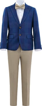 MOUSTACHE Check Blazer Set