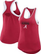 WEAR by Erin Andrews Women's WEAR by Erin Andrews Crimson Alabama Crimson Tide Open Hole Razorback Tank Top